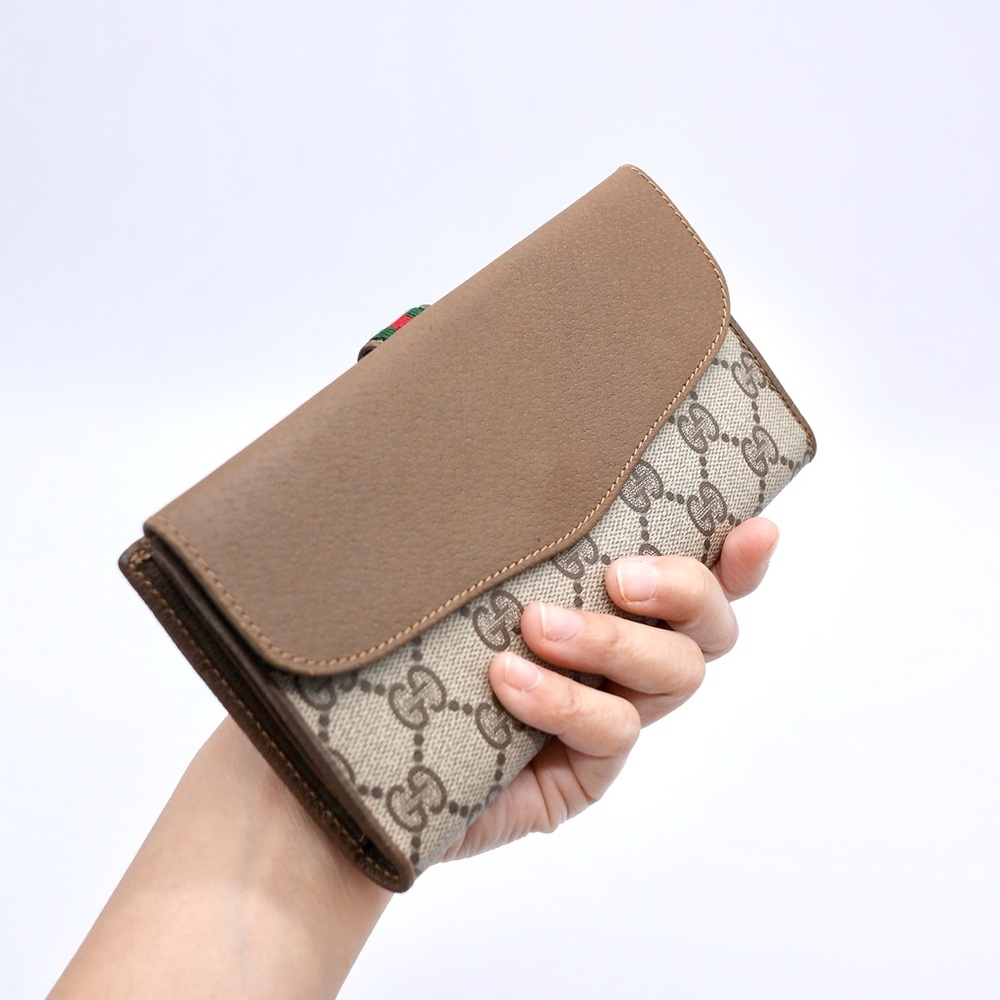 🍓GUCCI PVC Long Wallet - Picture 4 of 10